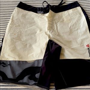 Reebok camo shorts